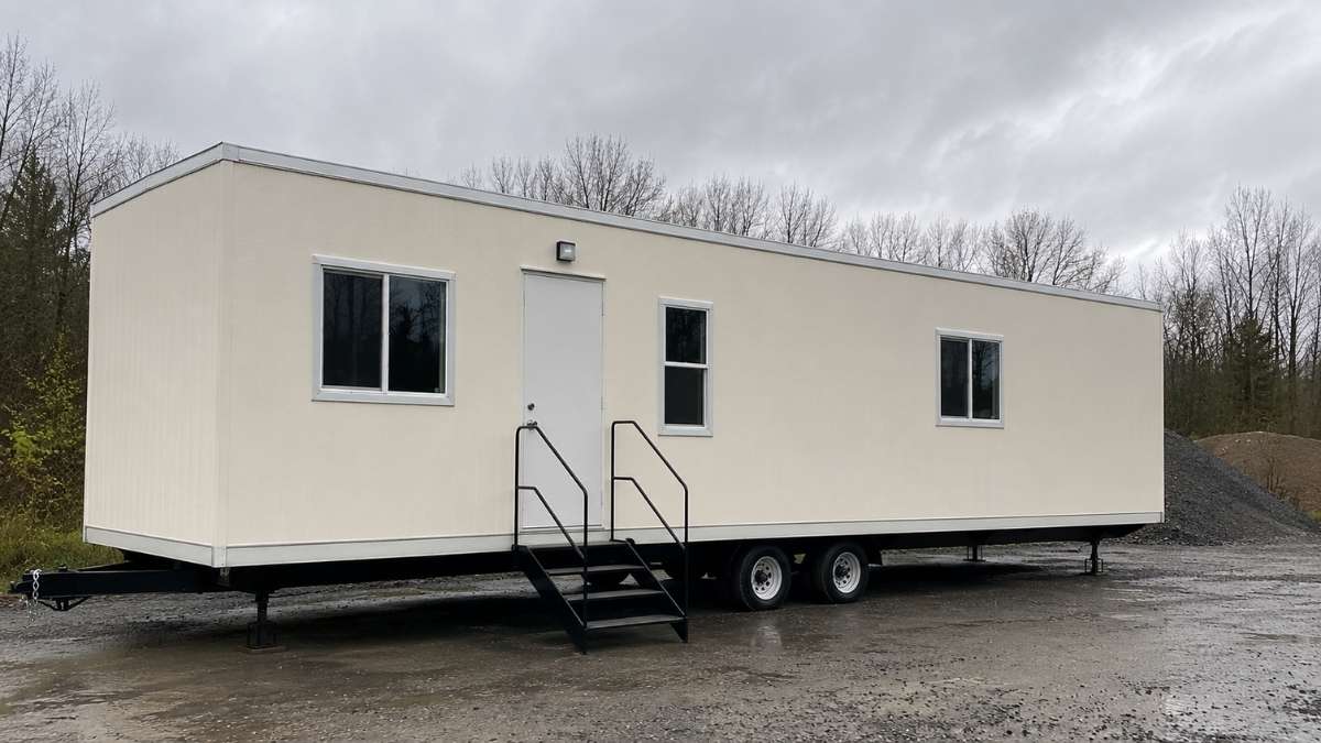 Mobile office trailer rental in New York